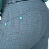 Pantalon d'équitation femme Checks Flags&Cup