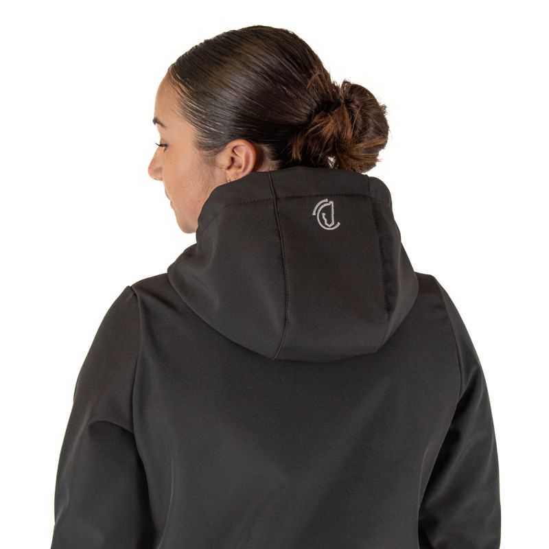 Veste Équestre Softshell Horsewear Ireland - Femme Noir Taille M