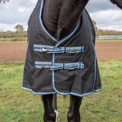 Chemise imperméable doublée Coton Horse & Go Noir
