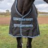 Chemise imperméable doublée Coton Horse & Go Noir