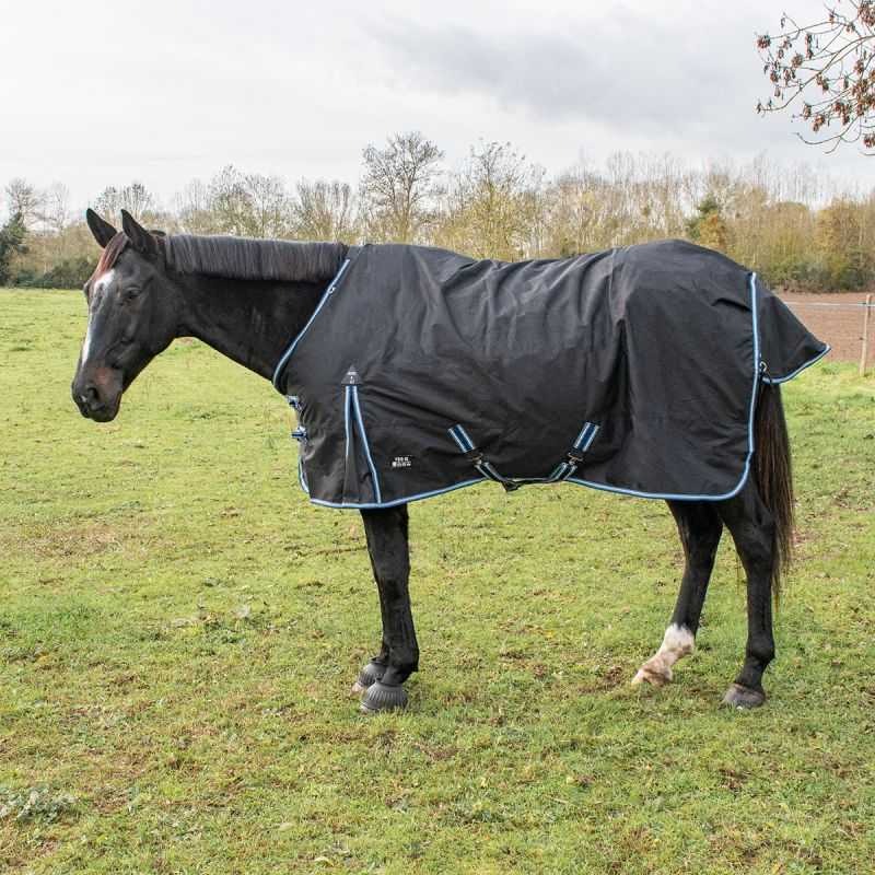 Couverture d'exterieur imperméable 150G Horse & Go Noir Couverture d'exterieur imperméable 150G Horse & Go Noir