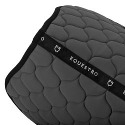 Tapis de selle mixte Black Line Equestro Asphalte