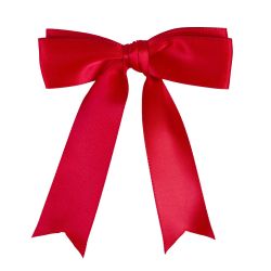 Noeud rouge pour queue concours QHP