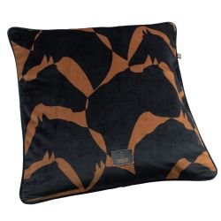 Housse de coussin motif cheval Heritage Eskadron