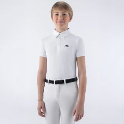 Polo de concours pour garçon Jeremyk Equiline
