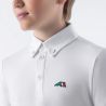 Polo de concours pour garçon Jeremyk Equiline