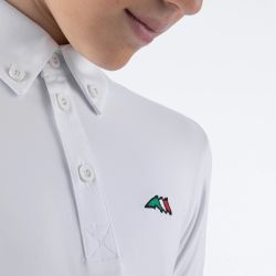 Polo de concours pour garçon Jeremyk Equiline