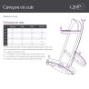Caveçon cuir multifonctionnel en cuir QHP