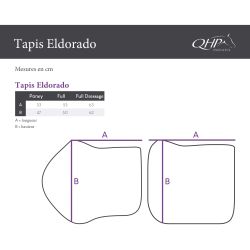 Tapis de selle Eldorado QHP