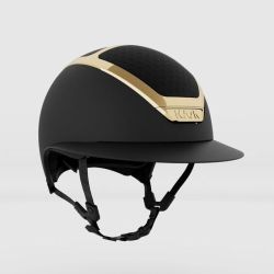Casque Star Lady Chrome Kask Noir Gold Taille 57