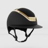 Casque Star Lady Chrome Kask Noir Gold Taille 57