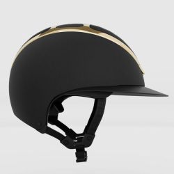 Casque Star Lady Chrome Kask Noir Gold Taille 57