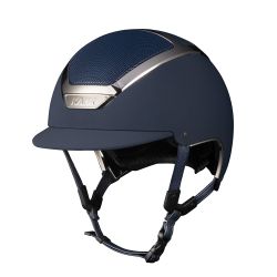 Casque Dogma Chrome KASK Navy Silver Taille 58