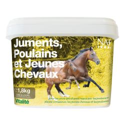 Complément juments, poulains et jeunes chevaux Naf