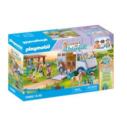 Van pour cheval et poneys avec enclos Playmobil