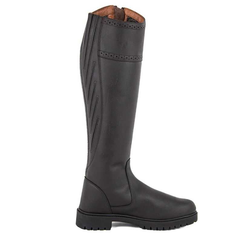 Bottes De Protection Cheval Stockholm - Modèle Cloche Argent Nuage Taille M