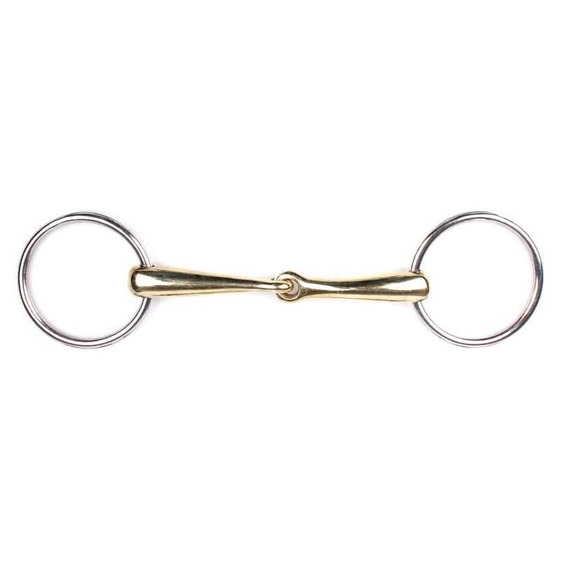 Mors simple maillechort Argentan QHP