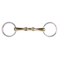 Mors double brisure maillechort Argentan QHP