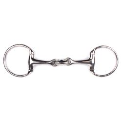 Mors à olive double brisure Inox QHP