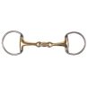 Mors à olive double brisure maillechort Argentan QHP