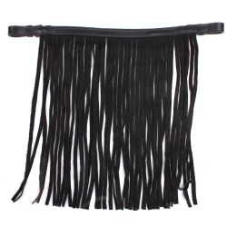 Frontal chasse mouches en cuir QHP