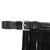 Frontal chasse mouches en cuir QHP