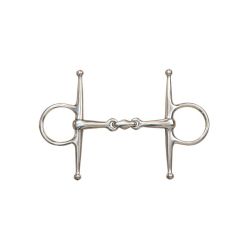 Mors aiguille double brisure plein inox