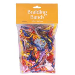 Sachet d'élastiques plats à natter Q-Essentials