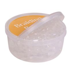 Boîte d'élastiques plats à natter Q-Essentials