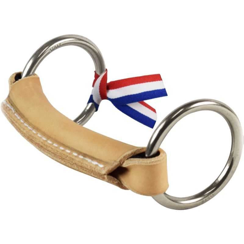 Mors en cuir rond Ronzon