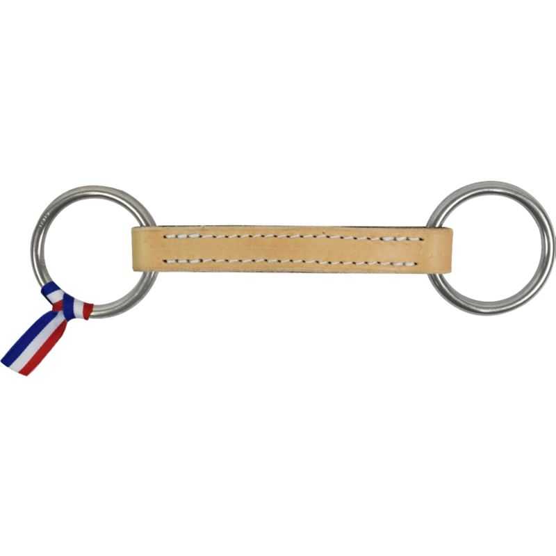 Mors en cuir plat Ronzon