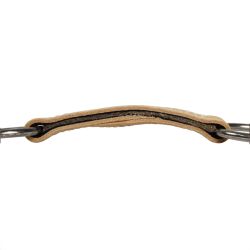 Mors en cuir plat Ronzon