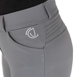 Pantalon d'équitation pour femme Kannan Time to Ride Anthracite