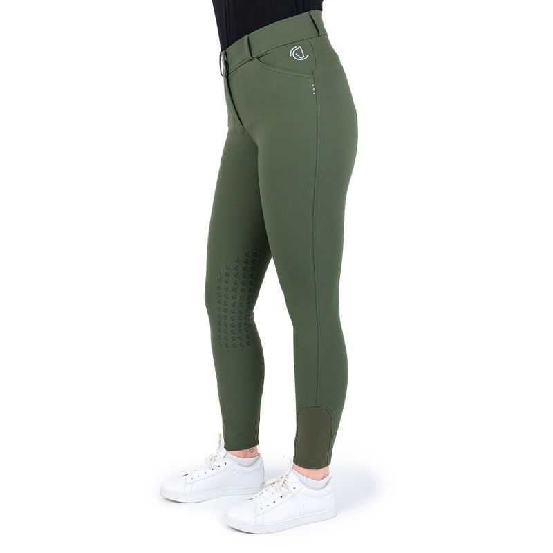 Pantalon Femme Kannan Time To Ride Vert sapin