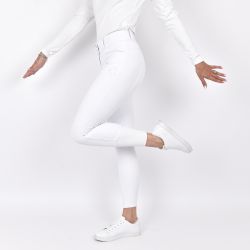 Pantalon d'équitation pour femme Diamant Time To Ride Blanc
