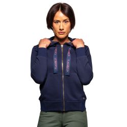 Sweat à capuche pour femme Lomita Flags & Cup