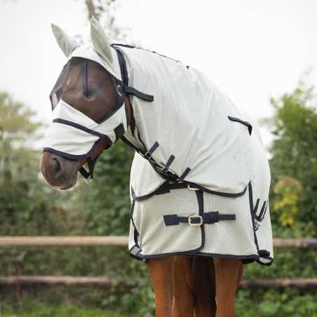 Chemise anti-mouches avec cou et masque QHP