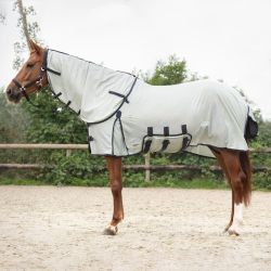 Chemise anti-mouches avec cou et masque QHP