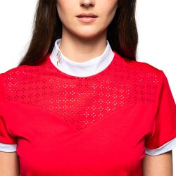 Polo de concours femme Isla MC Flags & Cup 