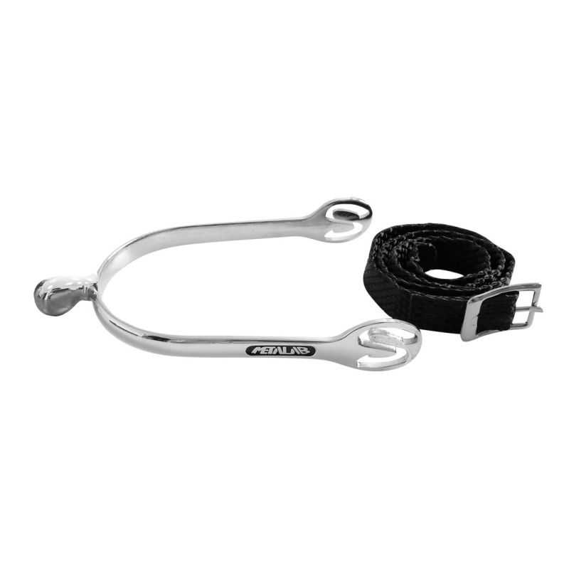 Eperons boule avec lanières nylon Metala