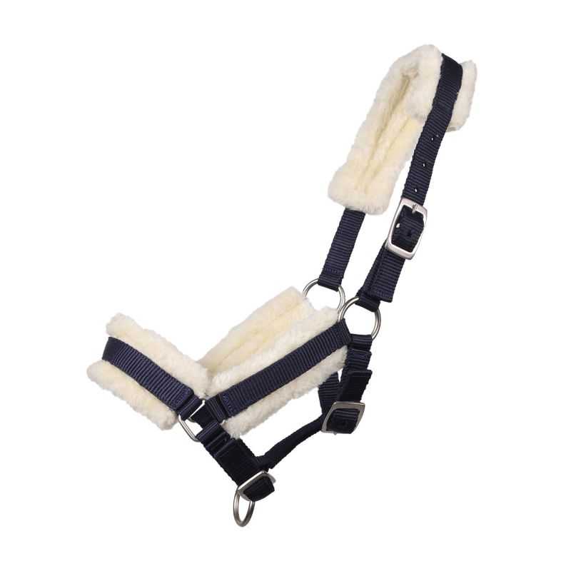 Licol poulain avec fourrure Q-essentials Licol poulain avec fourrure Q-essentials