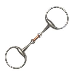 Mors à olive double brisure cuivre Privilège Equitation