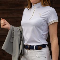 Polo de concours MC pour femme Andria Flags&Cup