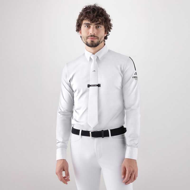 Polo de concours pour homme Curic Equiline Polo de concours pour homme Curic Equiline