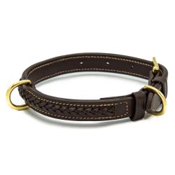 Collier chien Tressé 35-45cm