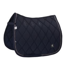 Tapis de selle dressage Softshell Crystal Eskadron