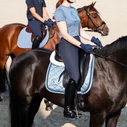 Tapis de selle dressage Glossy Eskadron