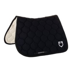 Tapis de selle mixte Black Line Equestro Noir