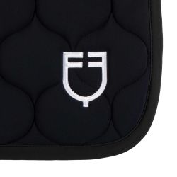 Tapis de selle mixte Black Line Equestro Noir