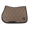 Tapis de selle mixte Black Line Equestro Noix